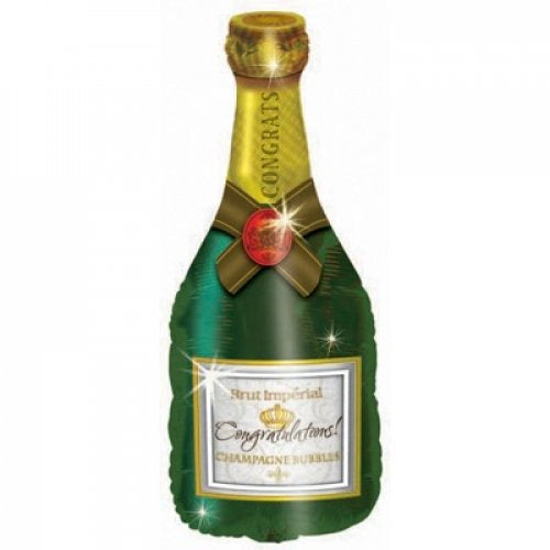 Congratulations Champagne Bottle 37"